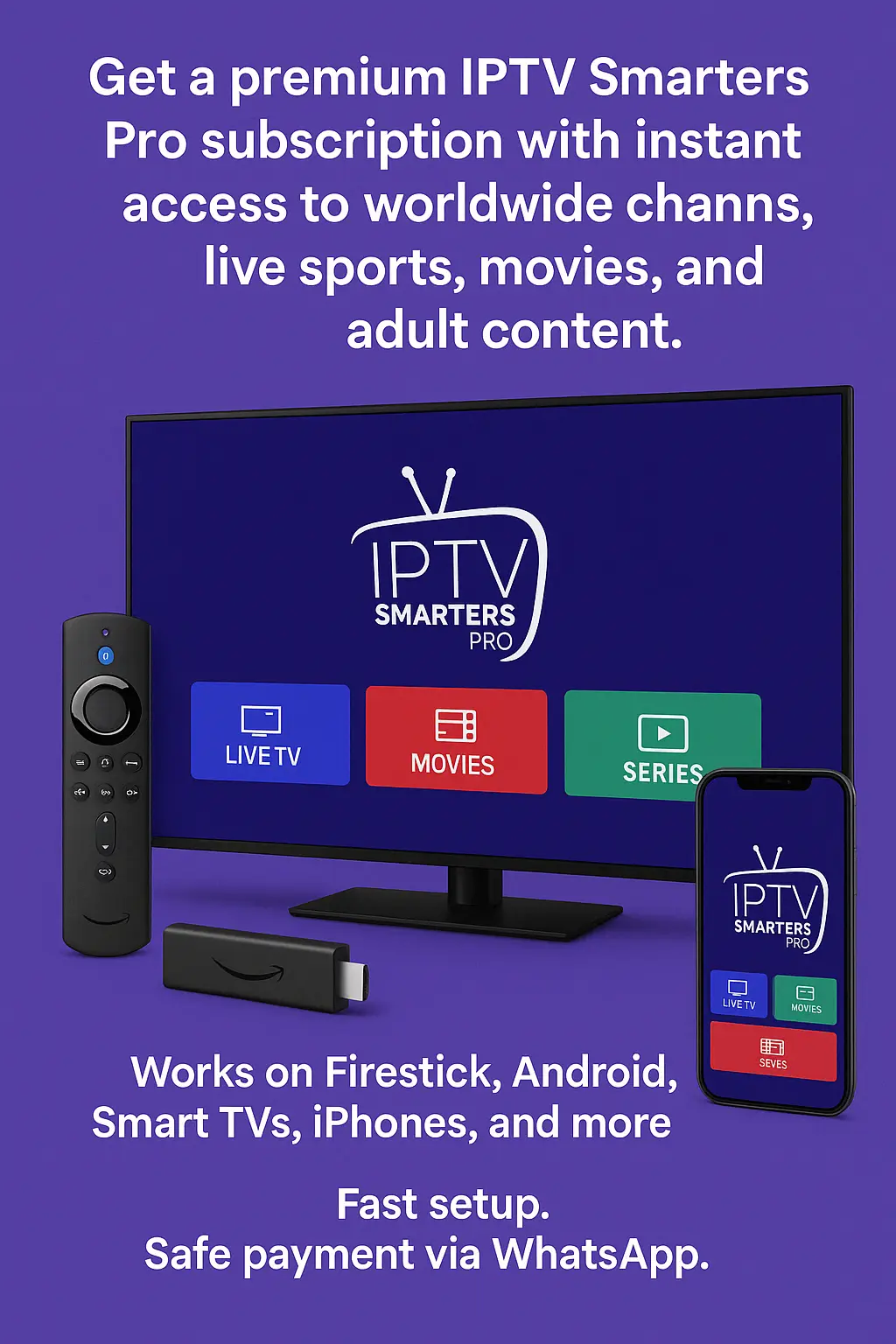 IPTV Smarters Pro Subscription